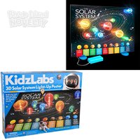 KidzLabs /3d Solar System Light-Up Poster