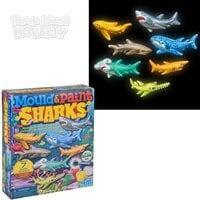 Mould & Paint/Glow-In-The-Dark Sharks