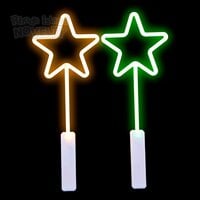 18" Light-Up Neon Bright Star Wand