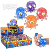 Pop Eye Squeeze Beads Octopus 3.5"