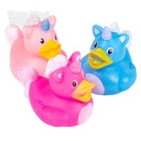 2" Unicorn Rubber Duckies