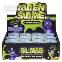 2.25" Alien Glow In Dark Oil Slime