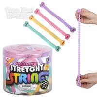 8" Valentine's Stretchy String 24ct