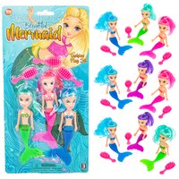 6" Mermaid Doll Play Set