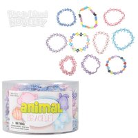 Animal Stretch Bracelets (72pc/Un)