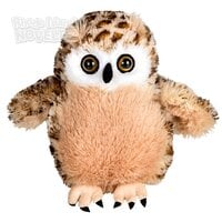 8" Animal Den Owl Plush