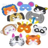 Foam Animal Masks