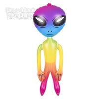 36" Rainbow Alien Inflate