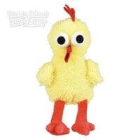 4" Rubber Chicken Plush