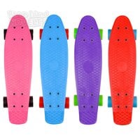 Plastic Retro Skateboard 21.5"