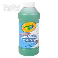 Crayola Washable Paint Bottle Green 16oz