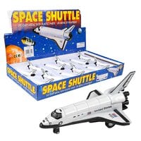 5" Die-Cast Pull Back Space Shuttle